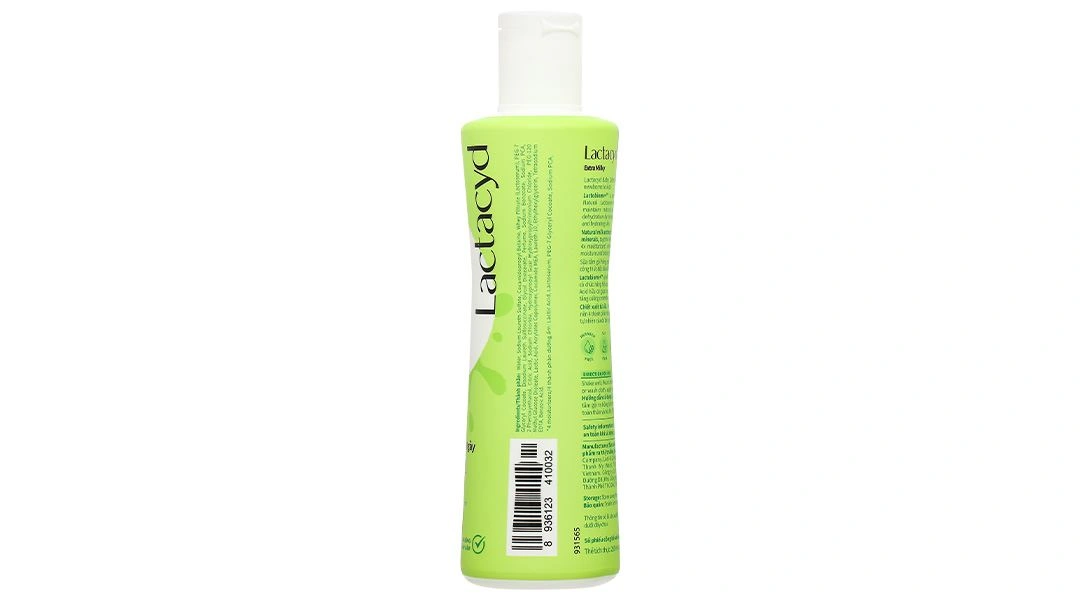 Sữa tắm gội Lactacyd Baby Extra Milky chăm sóc da và tóc cho bé chai 250ml - 3