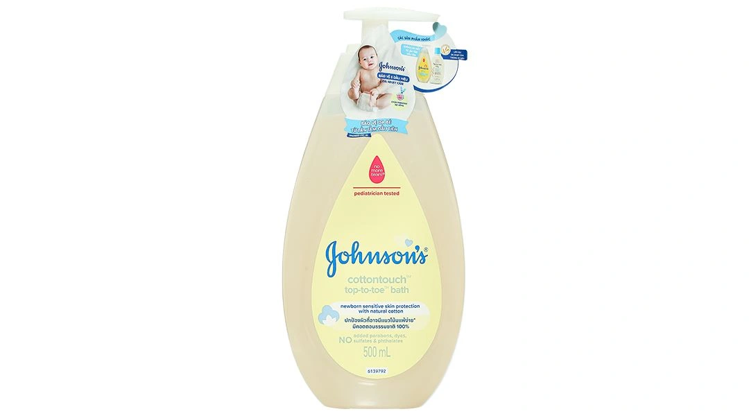 Tắm gội toàn thân cho bé Johnson's Baby mềm mại như bông chai 200ml - 10