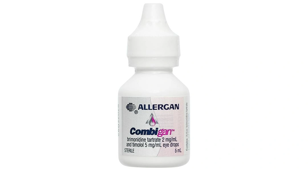 Dung dịch nhỏ mắt Combigan giảm áp suất nội nhãn chai 5ml - 5