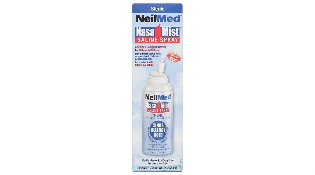 Dung dịch xịt mũi Neilmed Nasamist Saline Spray giữ ẩm mũi chai 75ml - 4