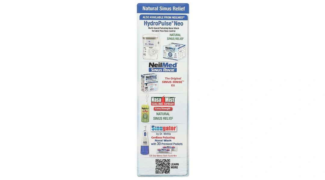 Dung dịch xịt mũi Neilmed Nasamist Saline Spray giữ ẩm mũi chai 75ml - 6