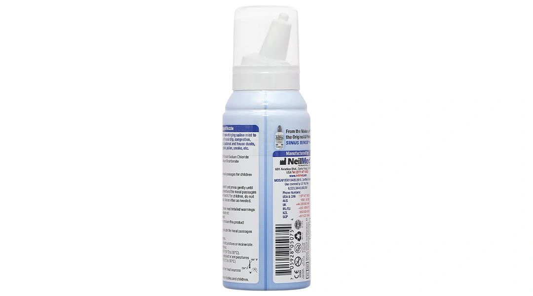 Dung dịch xịt mũi Neilmed Nasamist Saline Spray giữ ẩm mũi chai 75ml - 11