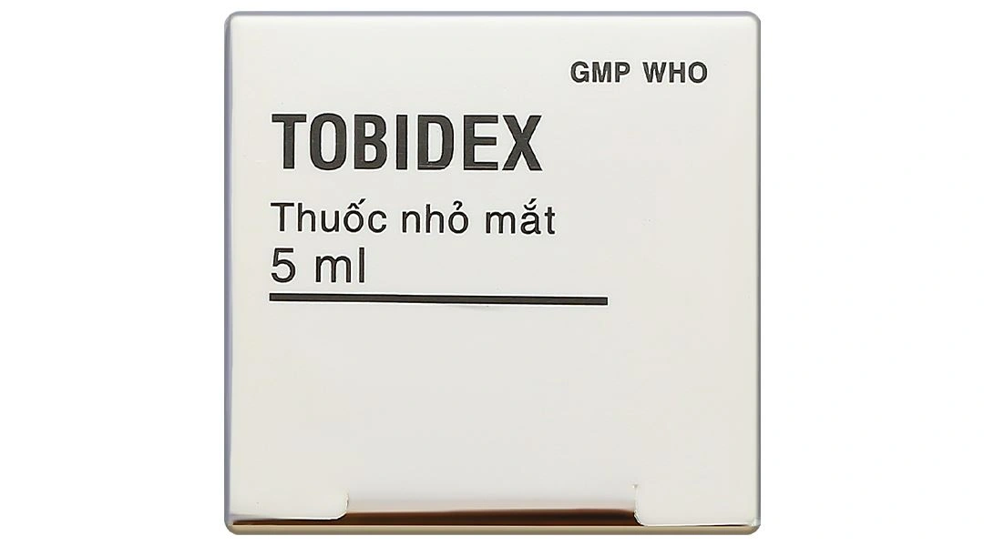 Dung dịch nhỏ mắt Tobidex điều trị viêm mắt chai 5ml - 5