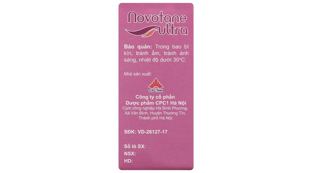 Dung dịch nhỏ mắt Novotane ultra làm dịu mắt, giảm tình trạng kích ứng mắt chai 5ml - 2
