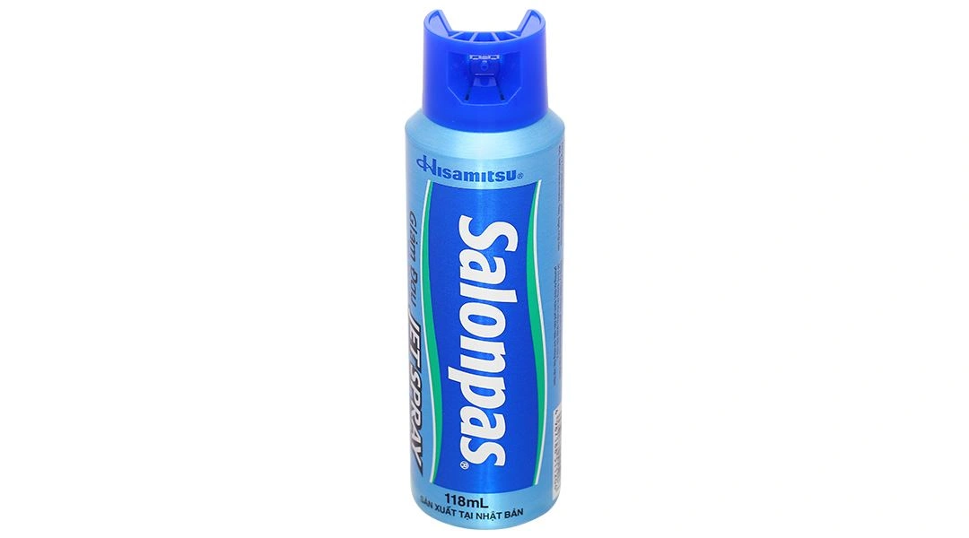 Xịt giảm đau Salonpas Jet Spray giảm đau, kháng viêm cơ khớp chai 118ml - 1