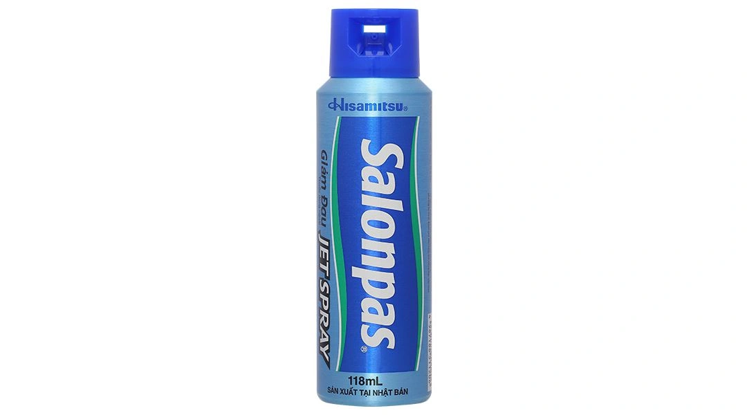 Xịt giảm đau Salonpas Jet Spray giảm đau, kháng viêm cơ khớp chai 118ml - 2