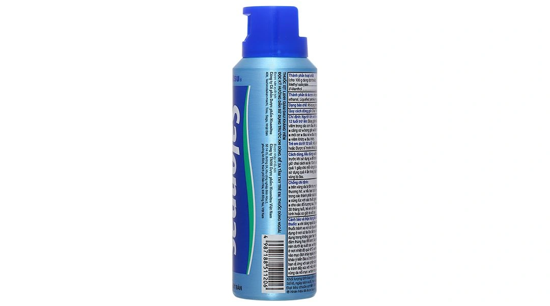 Xịt giảm đau Salonpas Jet Spray giảm đau, kháng viêm cơ khớp chai 118ml - 4