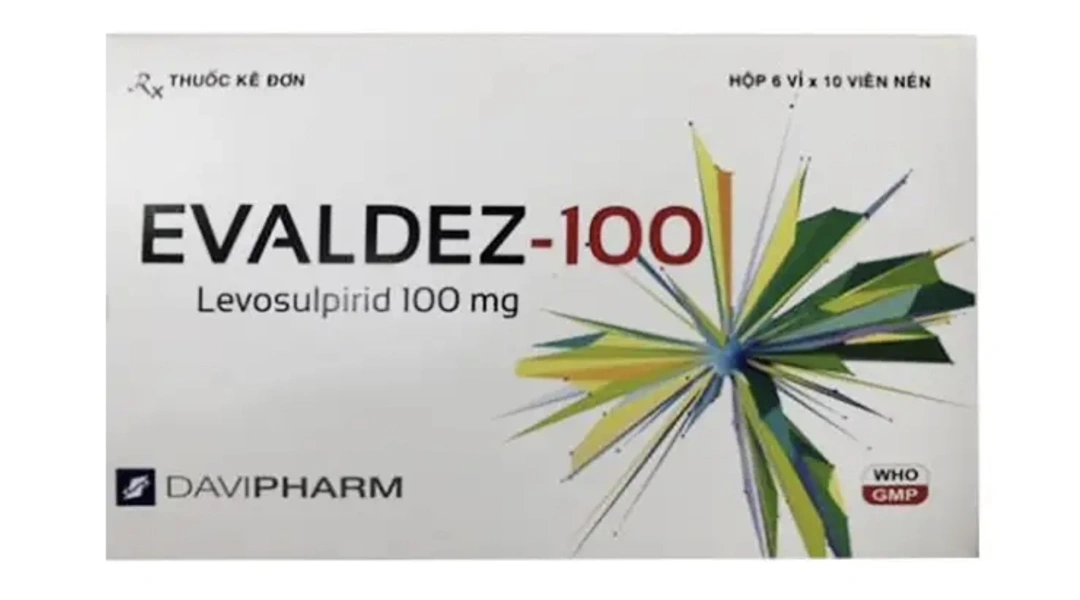 Evaldez-100 trị tâm thân phân liệt cấp và mạn tính (6 vỉ x 10 viên) - 
