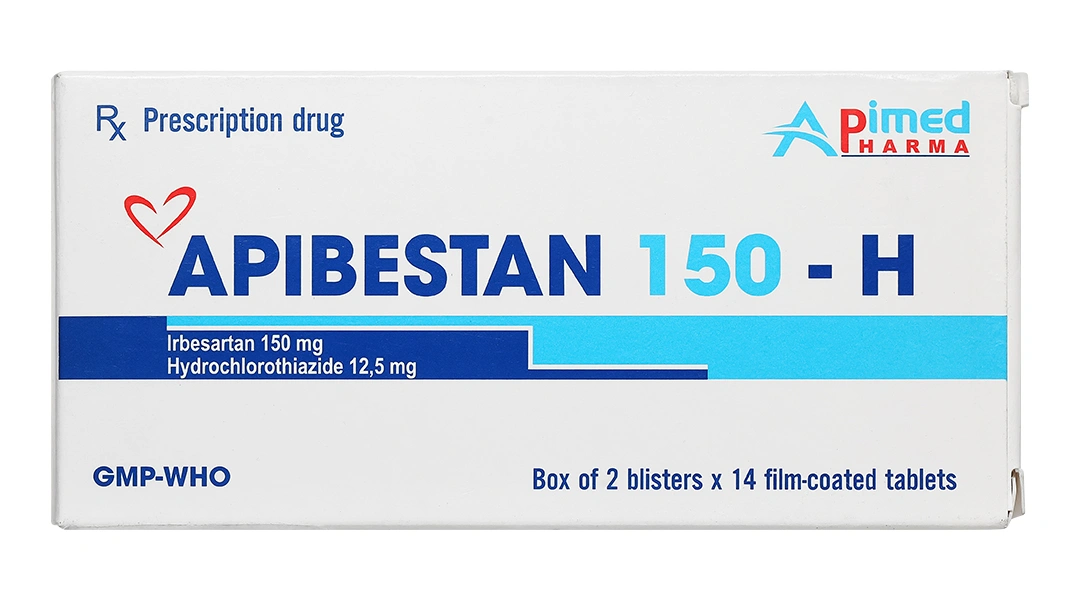Apibestan 150 - H trị tăng huyết áp (2 vỉ x 14 viên) - 1