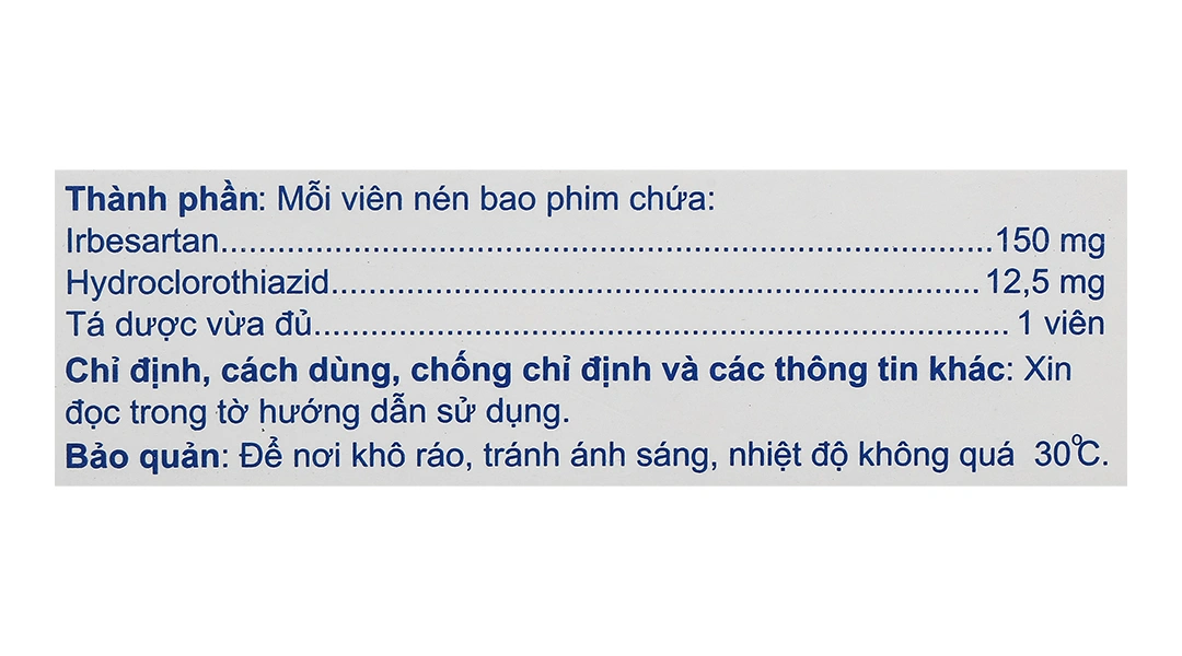 Apibestan 150 - H trị tăng huyết áp (2 vỉ x 14 viên) - 4