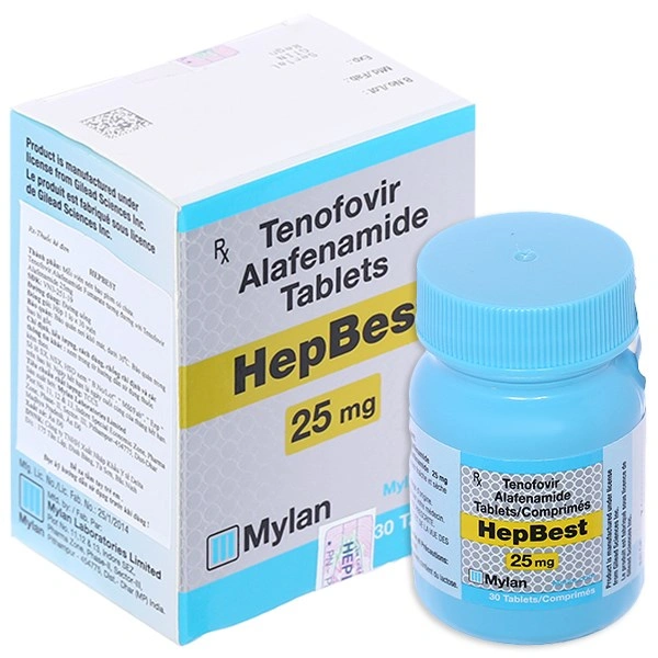 HepBest 25mg điều trị nhiễm virus viêm gan B