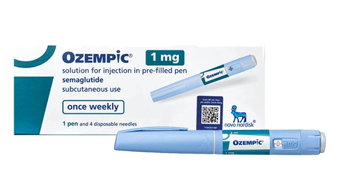 Bút tiêm Ozempic 1mg điều trị đái tháo đường (1 cây x 3ml) - 