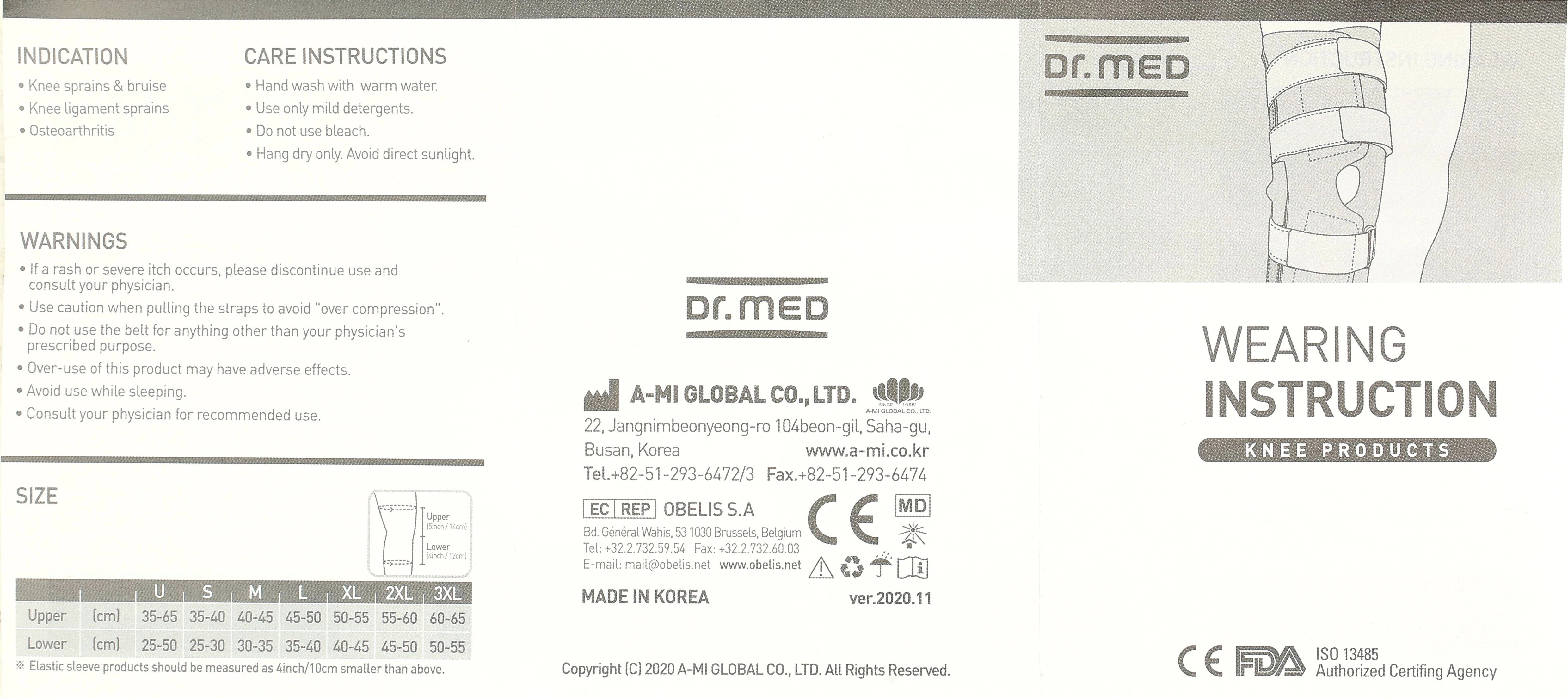 Bao đeo đầu gối Dr. Med DR-K090 size S - 41