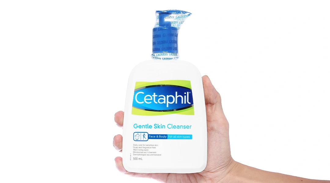 Sữa rửa mặt Cetaphil Gentle Skin Cleanser làm sạch dịu nhẹ chai 500ml - 4