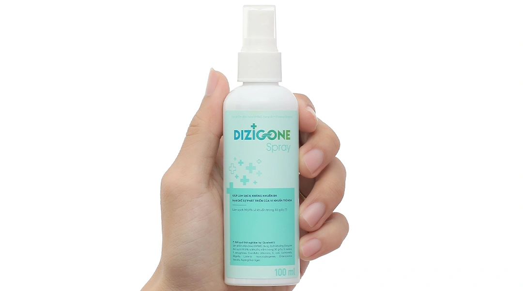 Xịt kháng khuẩn Dizigone Spray khử khuẩn, Xịt kháng khuẩn Dizigone Spray khử khuẩn, sơ cứu và hồi phục vết thương chai 100ml - 11