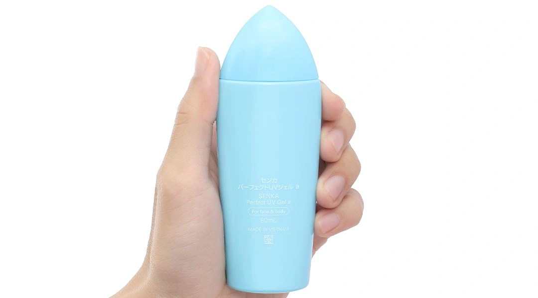 Gel Chống Nắng Senka Perfect UV Gel SPF 50+, PA++++ tuýp 80g - 6