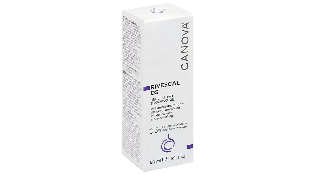 Gel Canova Rivescal DS - Soothing dưỡng ẩm, làm dịu da tuýp 50ml - 