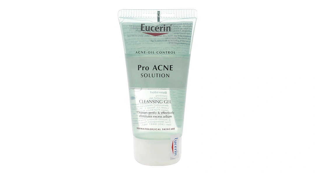 Gel rửa mặt Eucerin Pro Acne Solution làm sạch cho da mụn tuýp 75ml - 