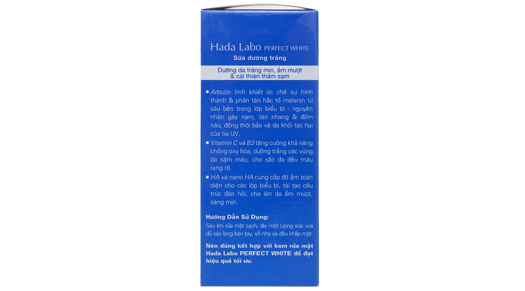 Sữa dưỡng trắng Hada Labo Perfect White Arbutin mờ thâm chai 90ml - 4