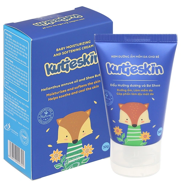 Kem dưỡng ẩm Kutieskin làm dịu, giảm khô ngứa, nứt nẻ
