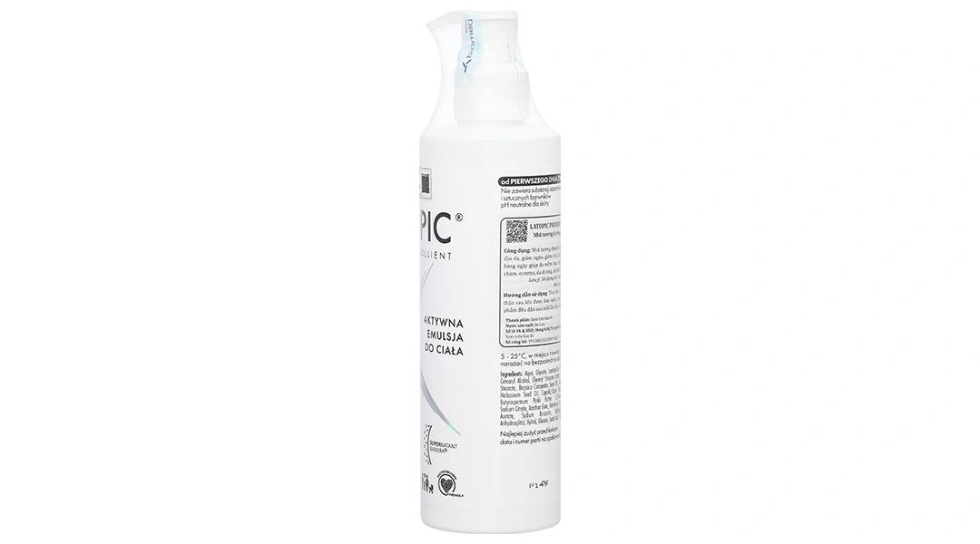 Sữa dưỡng Latopic Probiotic Emollient Active Body Emulsion dưỡng ẩm toàn thân, dịu da kích ứng chai 250ml - 2