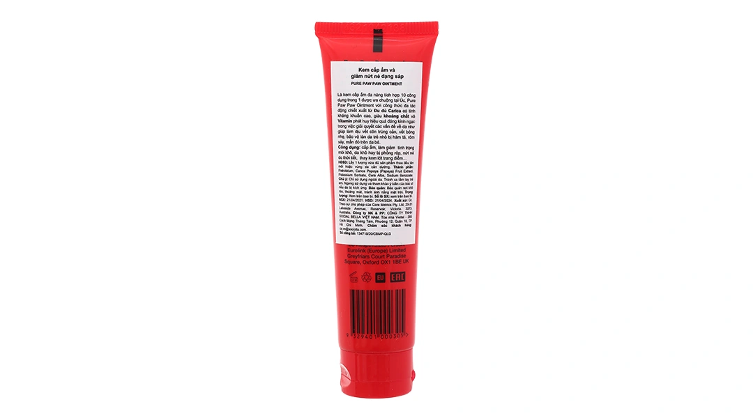 Kem Pure Paw Paw Ointment làm mịn da, cấp ẩm, giảm nứt nẻ tuýp 25g - 2