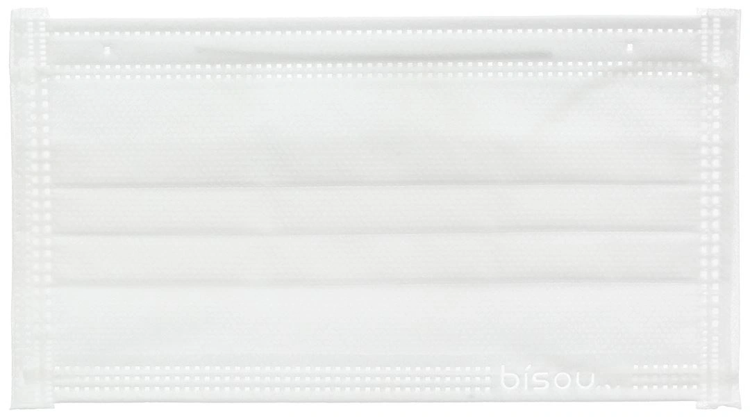 Khẩu trang y tế Bísou 4 lớp màu xanh hộp 50 cái - 26