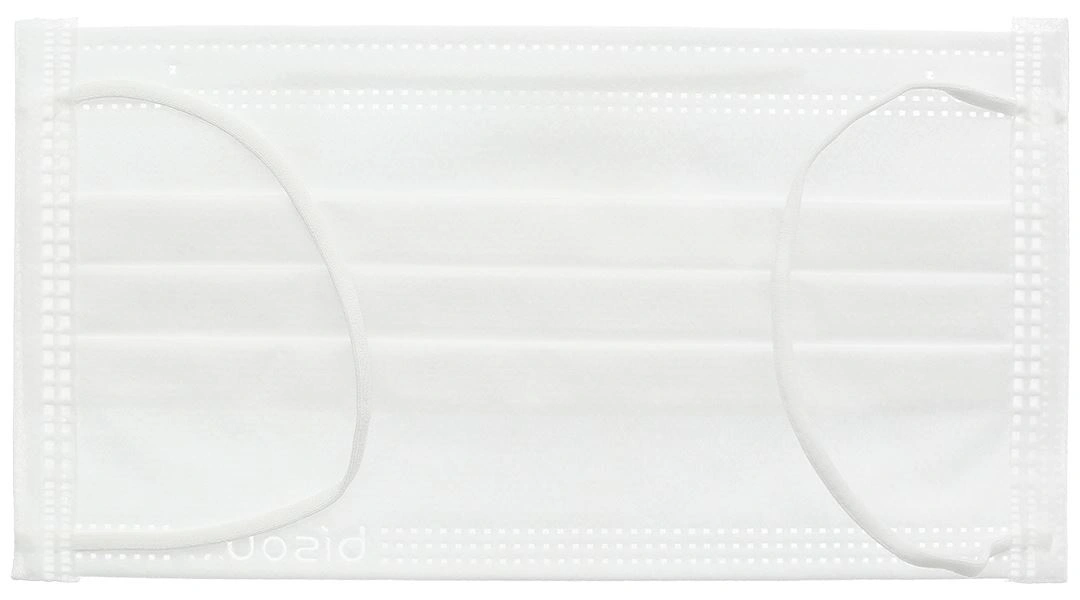 Khẩu trang y tế Bísou 4 lớp màu xanh hộp 50 cái - 27