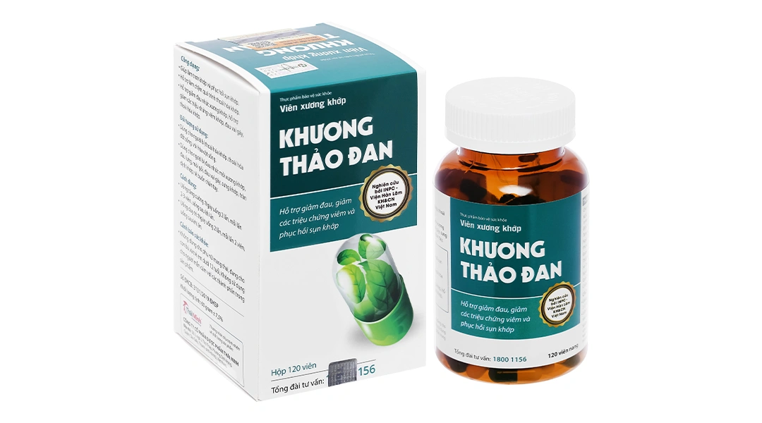 Khương Thảo Đan lọ 120 viên - 