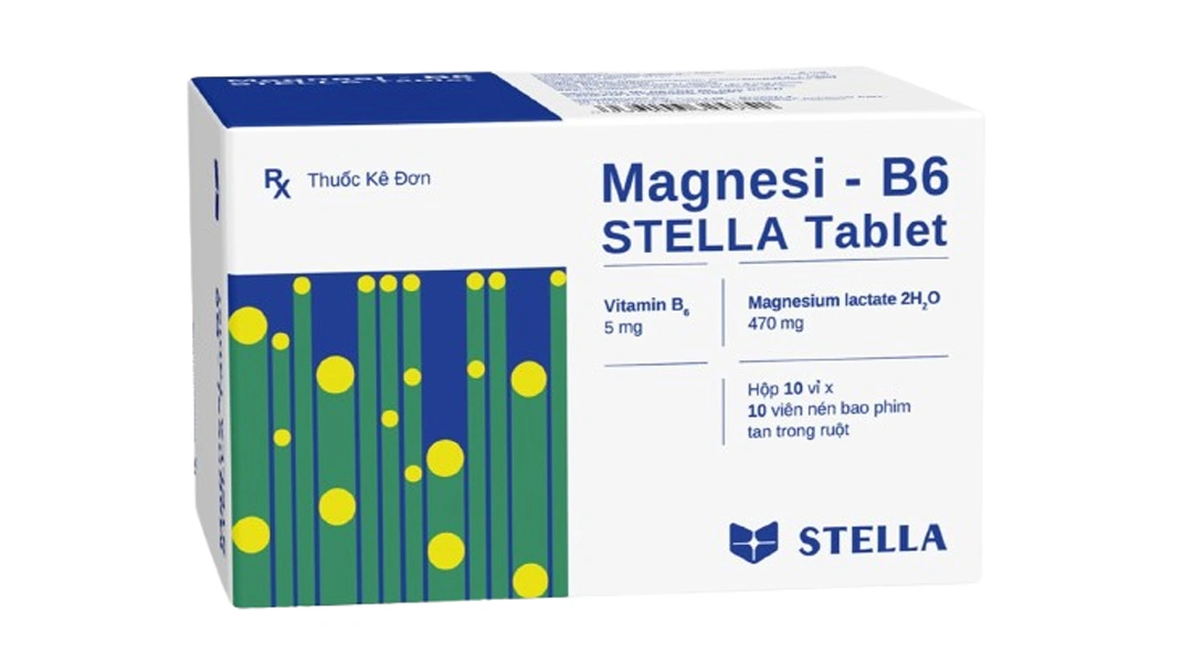 Magne - B6 Stella Tablet điều trị hạ magnesium (5 vỉ x 10 viên) - 2