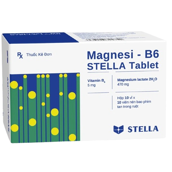 Magne - B6 Stella Tablet điều trị hạ magnesium