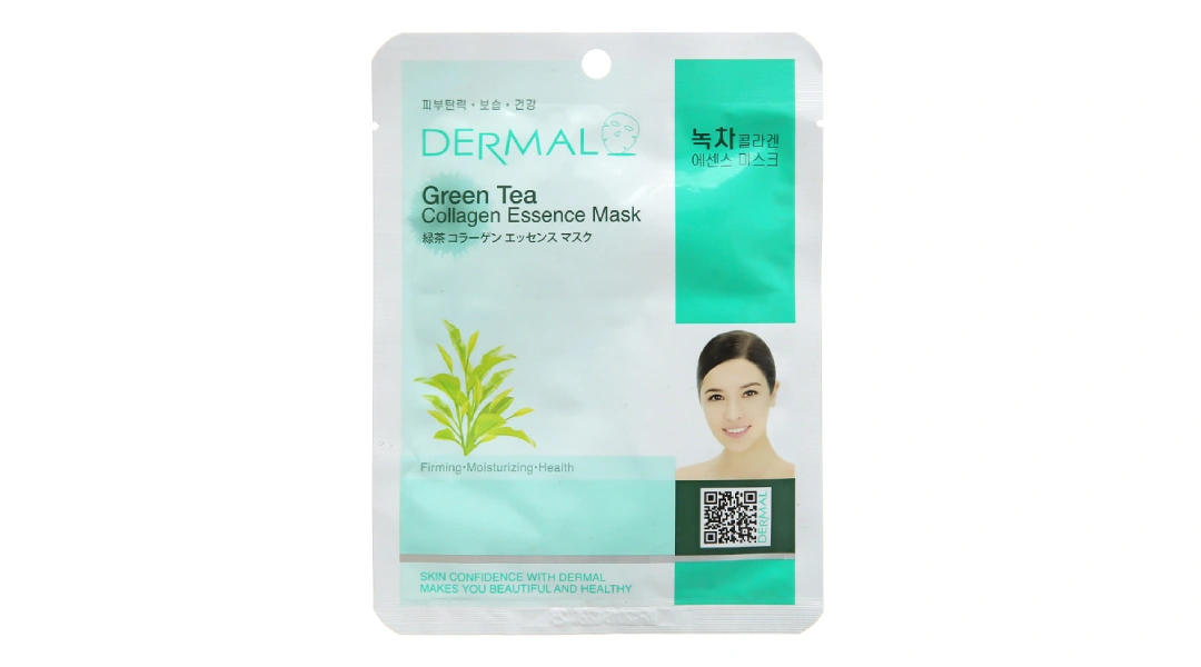 Mặt nạ giấy Dermal collagen ngọc trai làm trắng da miếng 23g - 15