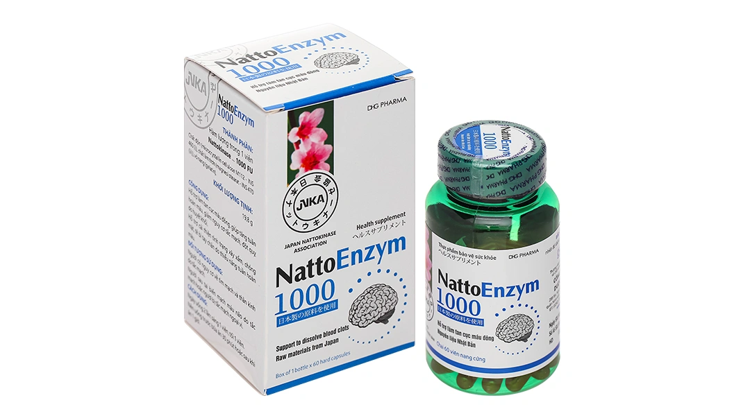 Nattoenzym 1000 hộp 60 viên - 