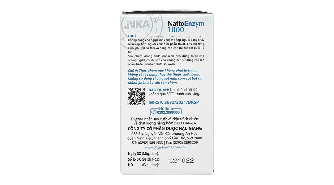 Nattoenzym 1000 hộp 60 viên - 3