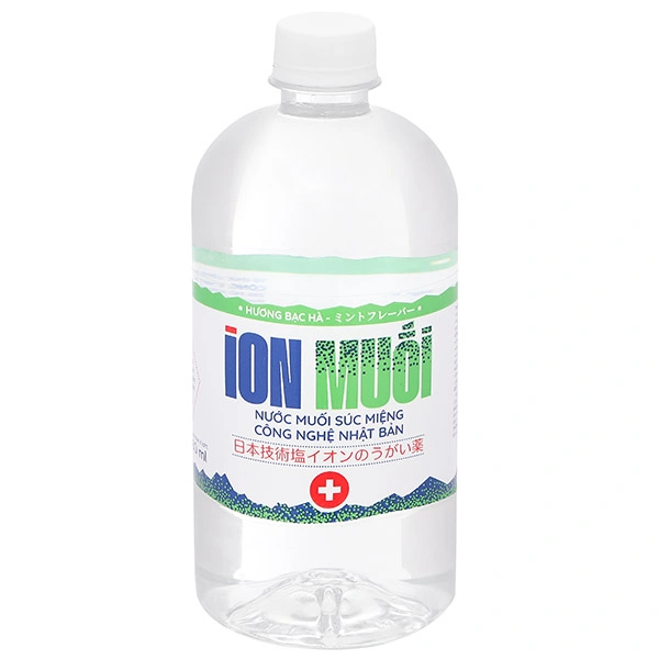 Nước súc miệng Fujiwa Ion Muối ngừa vi khuẩn, giảm mùi hôi miệng