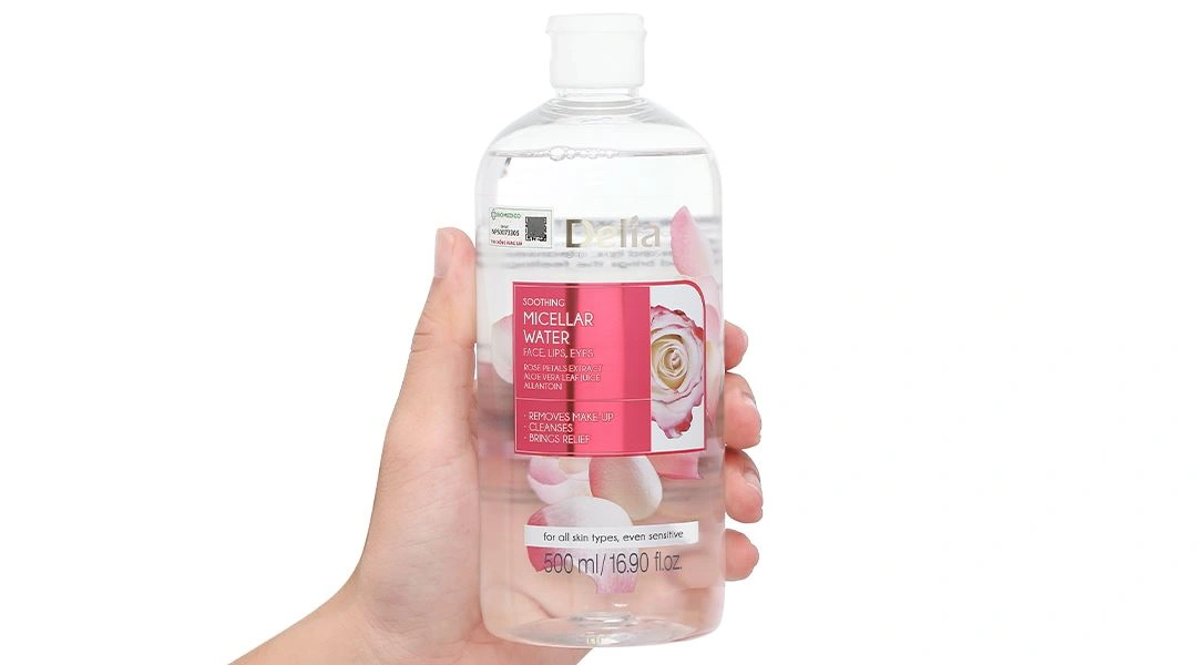 Nước tẩy trang Delia Cosmetics Soothing Micellar Water làm dịu da chai 500ml - 6