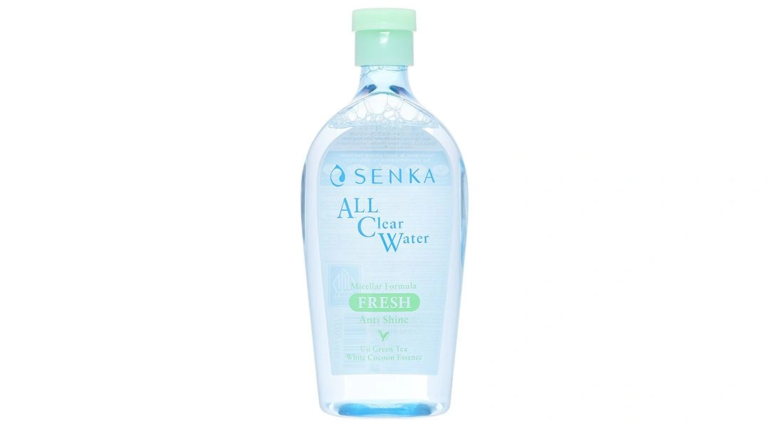 Nước tẩy trang Senka Micellar Formula Fresh giảm bóng nhờn cho da dầu chai 400ml - 1