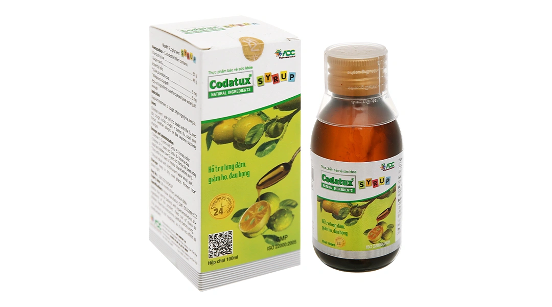 Codatux Syrup chai 100ml - 