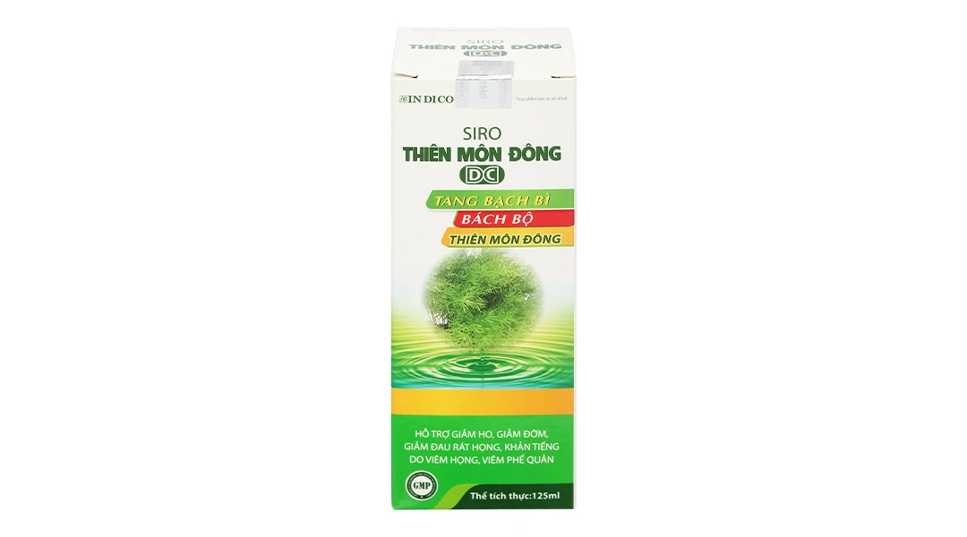 Siro Thiên Môn Đông DC giảm ho, giảm đau rát họng chai 125ml - 1