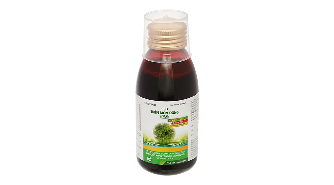 Siro Thiên Môn Đông DC giảm ho, giảm đau rát họng chai 125ml - 6