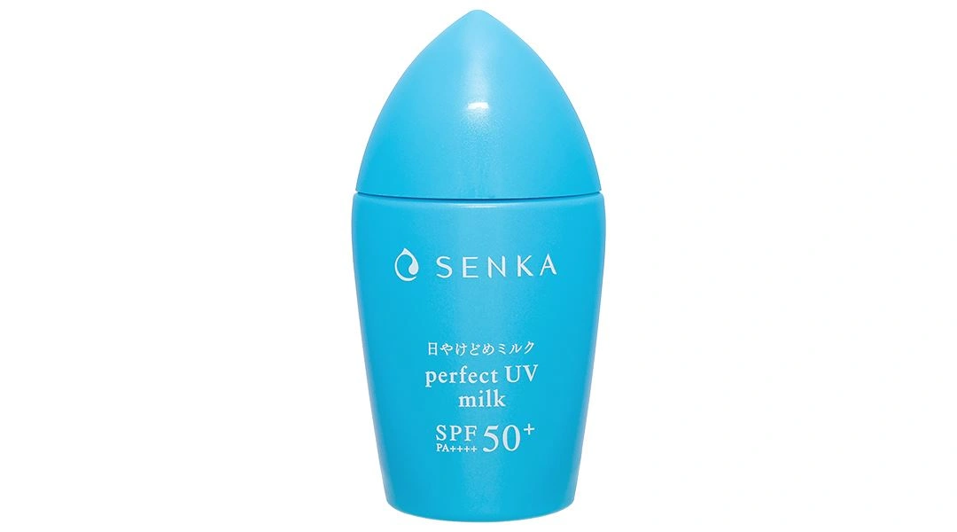 Sữa chống nắng Senka Perfect UV Milk SPF 50+ PA++++ giúp kiềm dầu và dưỡng ẩm chai 40ml - 3