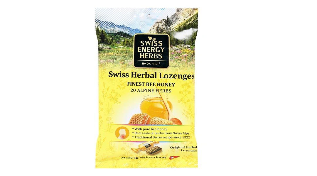 Swiss Energy Herbal Lozenges Eucalyptus & Menthol gói 55g - 6
