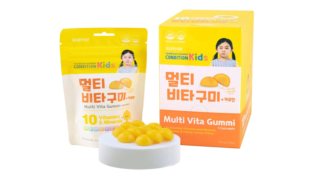 Kẹo dinh dưỡng Condition Kids Multi Vita Gummi + Curcumin hỗ trợ tăng cường sức khỏe gói 18 viên - 6