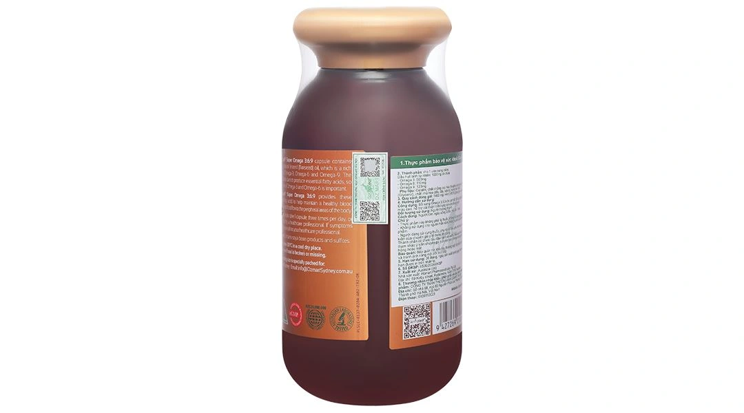 Thực phẩm bảo vệ sức khỏe SpringLeaf Super Omega 3:6:9 lọ 180 viên - 3