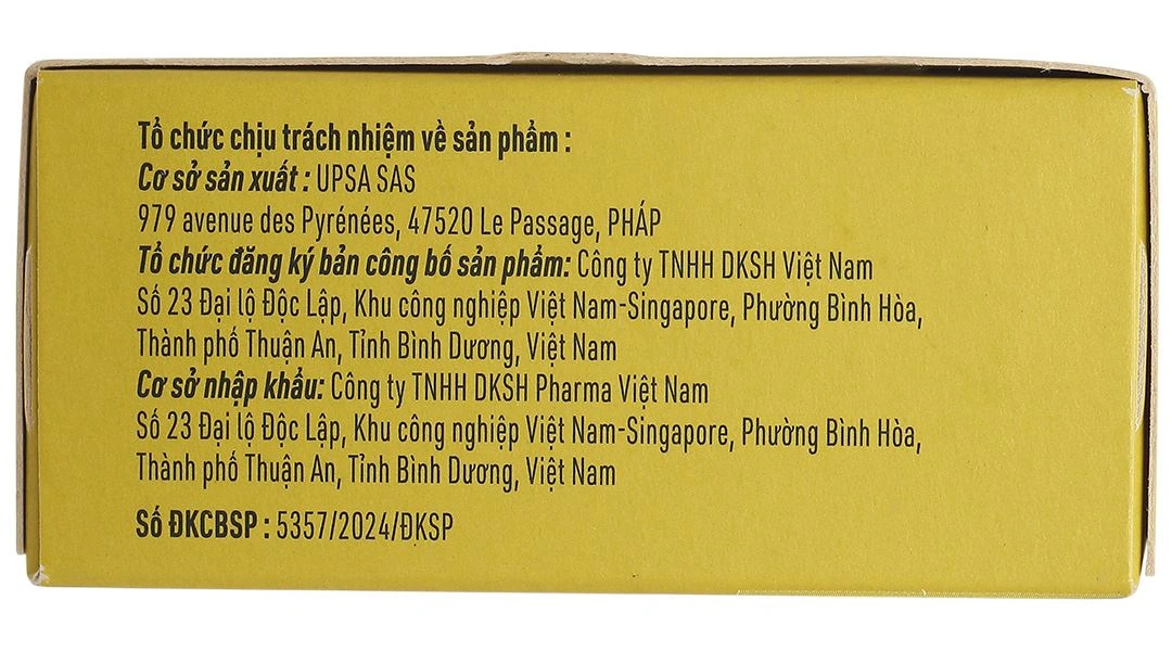 Thực phẩm bảo vệ sức khỏe Upsa Digestion hương chanh bạc hà hộp 10 gói x 2.5g - 5