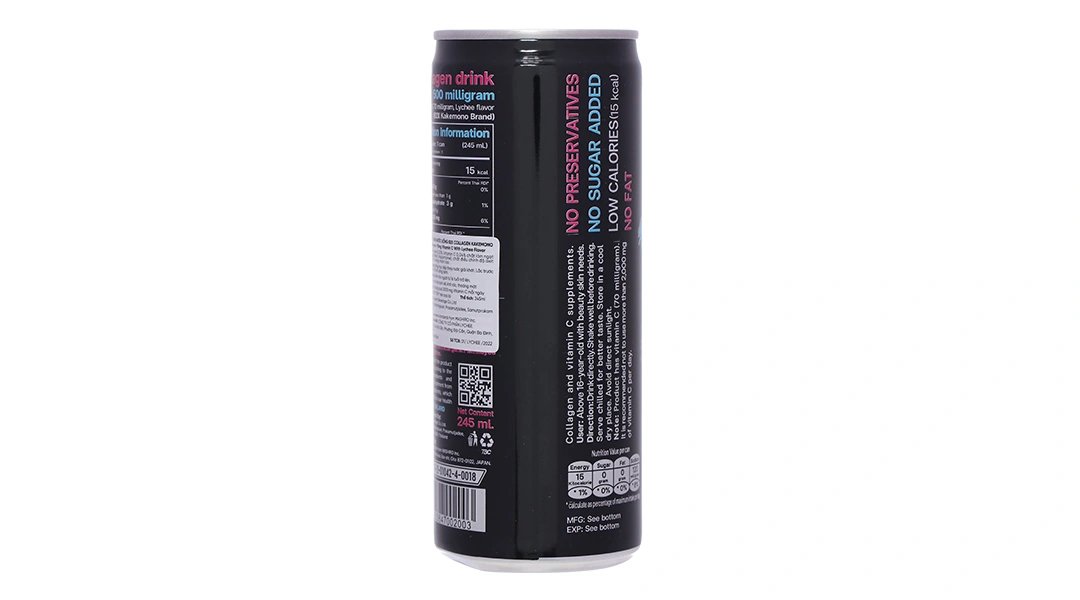 82X Collagen Kakemono lon 245ml - 1