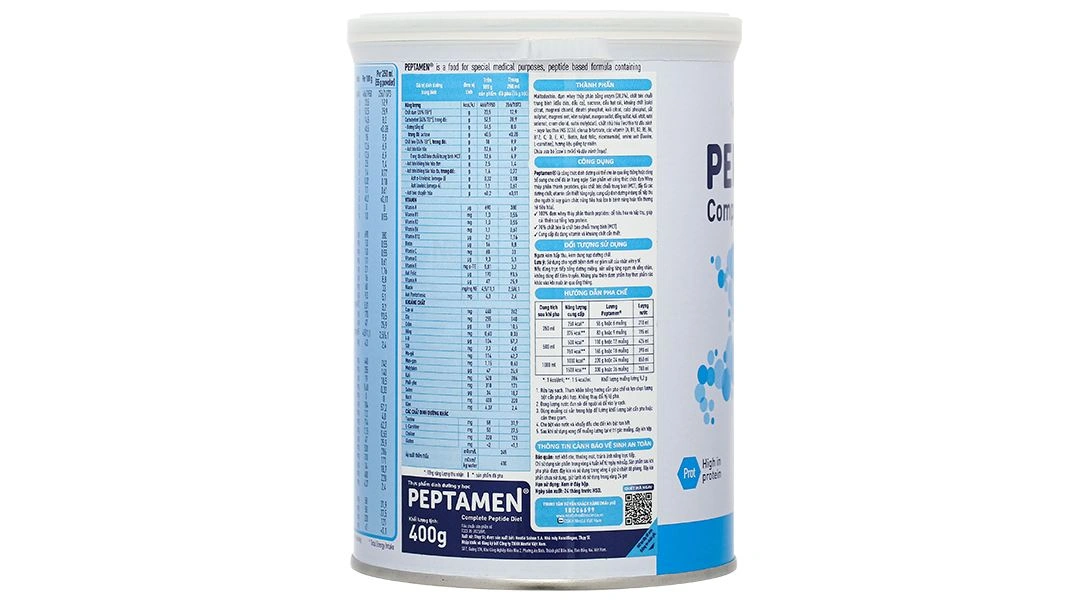 Sữa bột Peptamen dành cho người kém hấp thu dưỡng chất lon 400g - 3