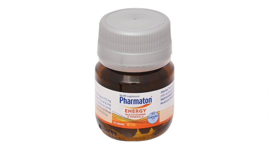 Pharmaton Energy hỗ trợ tăng cường sức khỏe, sức đề kháng lọ 30 viên - 17