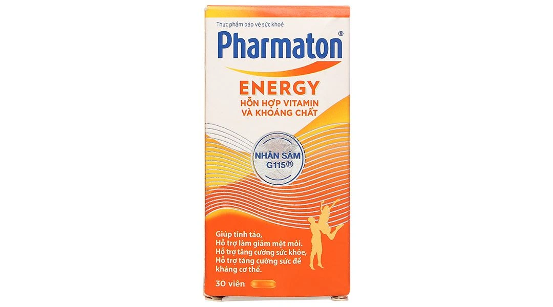 Pharmaton Energy hỗ trợ tăng cường sức khỏe, sức đề kháng lọ 30 viên - 2