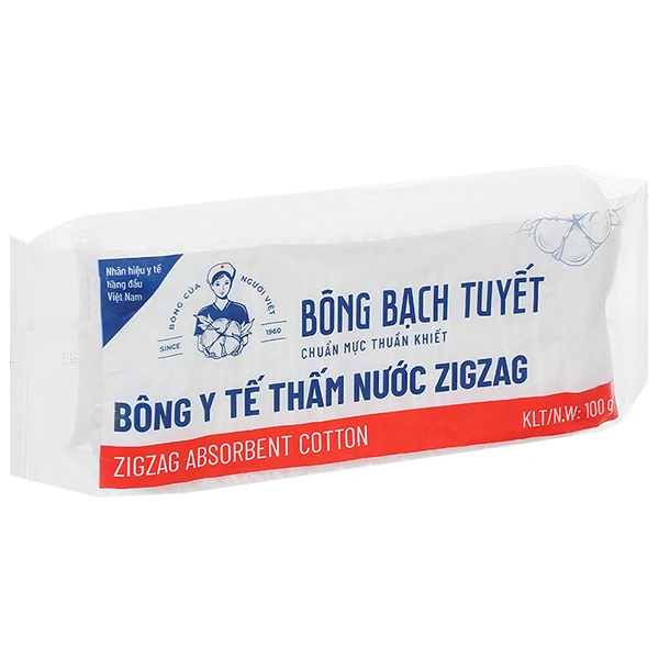 Bông gòn ZigZag Bạch Tuyết